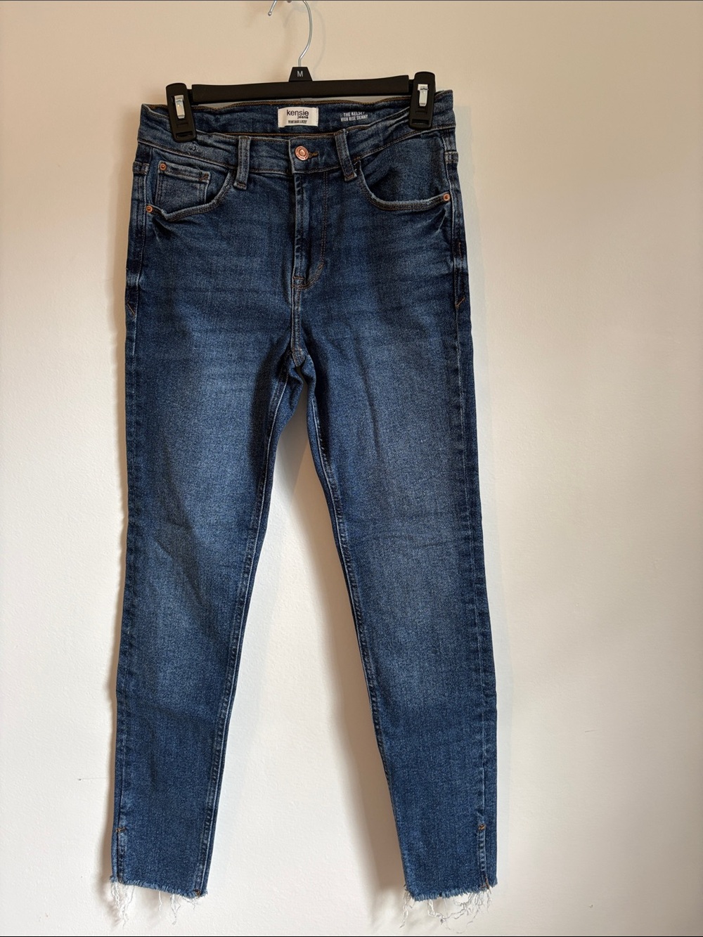 Kensie Women's Dark Wash High-Rise Skinny Jeans